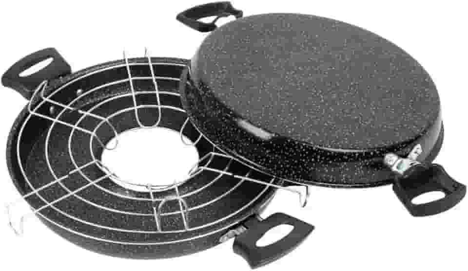 Churrasqueira De Fogão Antiaderente 25Cm Preto