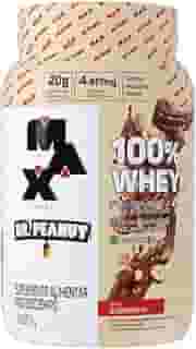 100% Whey Max Titanium x Dr. Peanut (900g), Sabor Bueníssimo