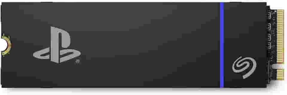 Seagate Game Drive PS5 NVMe SSD para PS5 1TB Unidade interna de estado sólido - PCIe Gen4 NVMe 1.4, oficialmente licenciado, até 7300MB/s com dissipador de calor (ZP1000GP3A1011)