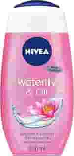 NIVEA Sabonete Líquido Waterlily & Oil 250ml - Refrescante com fragrância de lírio d’água e óleo, fórmula 100% biodegradável, sensação de pele macia, fresca e bem cuidada