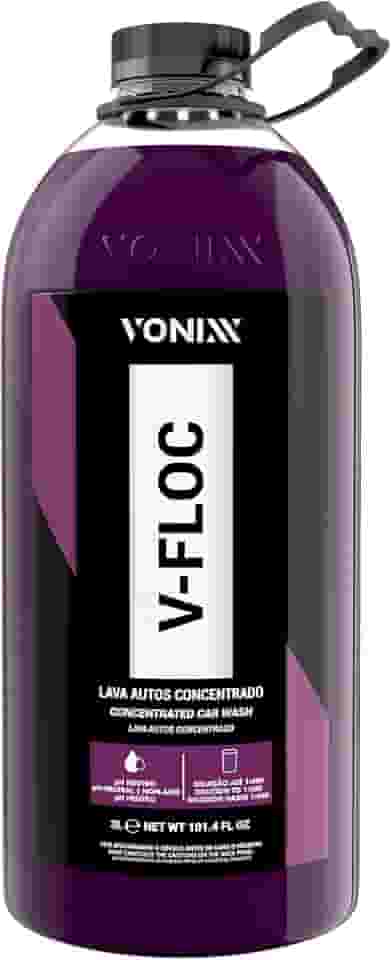 vonixx Shampoo Automotivo Concentrado 1:400 V-floc 3 Litros