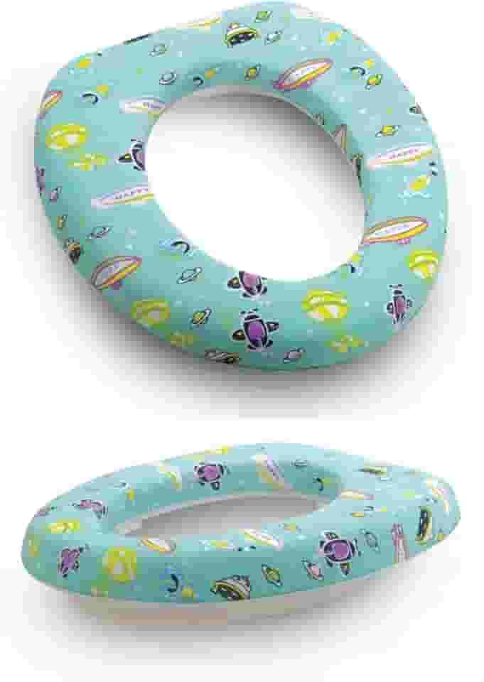 Assento Redutor Infantil Para Vaso Sanitário Troninho Estampado Almofadado Assento Macio e Higienico