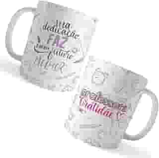 Voar Personalizados, Caneca Xicara Professora Gratidão Sua Dedicação Faz Meu futu