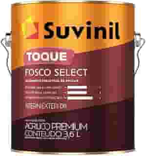 Tinta para Parede Suvinil Toque Fosco 3,6L – Branco Neve, Alta Cobertura e Durabilidade