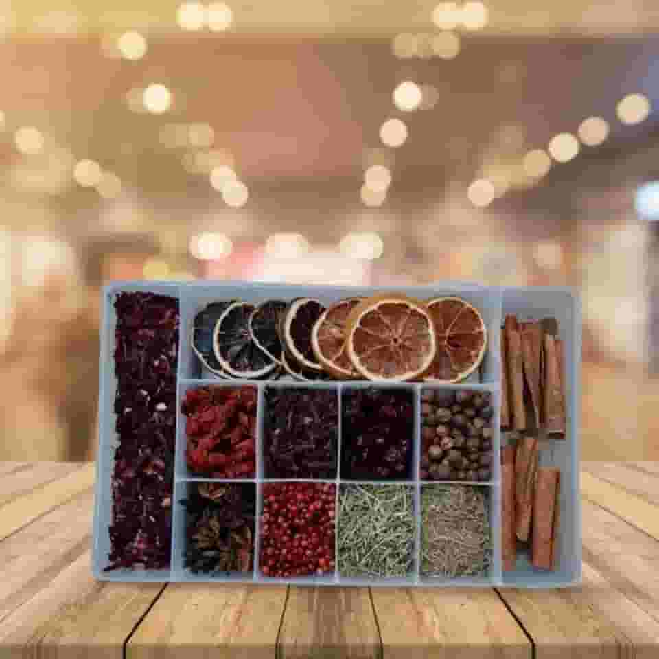 Kit Gin Grão Nativo com 12 Especiarias, Gin, Tônica e Chás