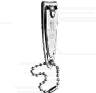 Mundial Cortador De Unha Da Mão Classic De Aço Carbono Niquelado S/A Prateado