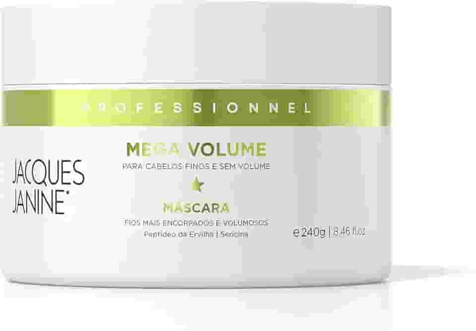 Jacques Janine Máscara Volume Cabelos Finos 240G