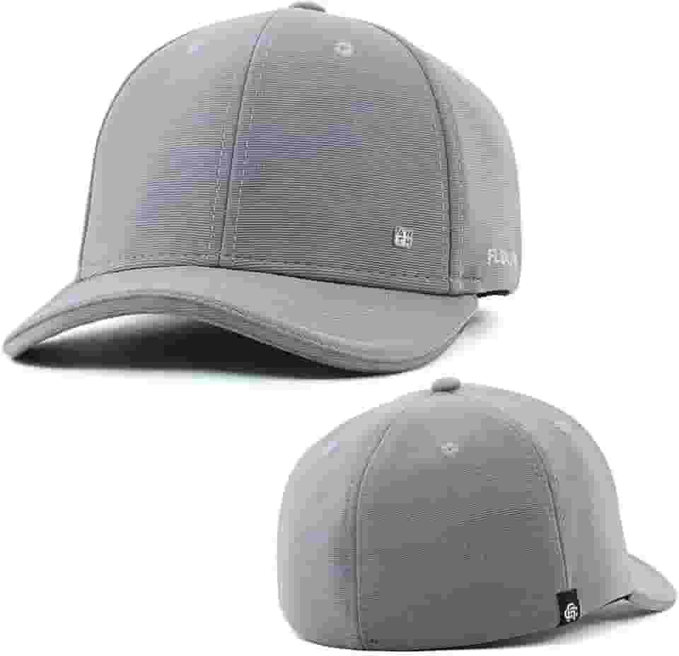 Boné Anth Co. Frame CinzaAba Curva Fechado Com Elástico