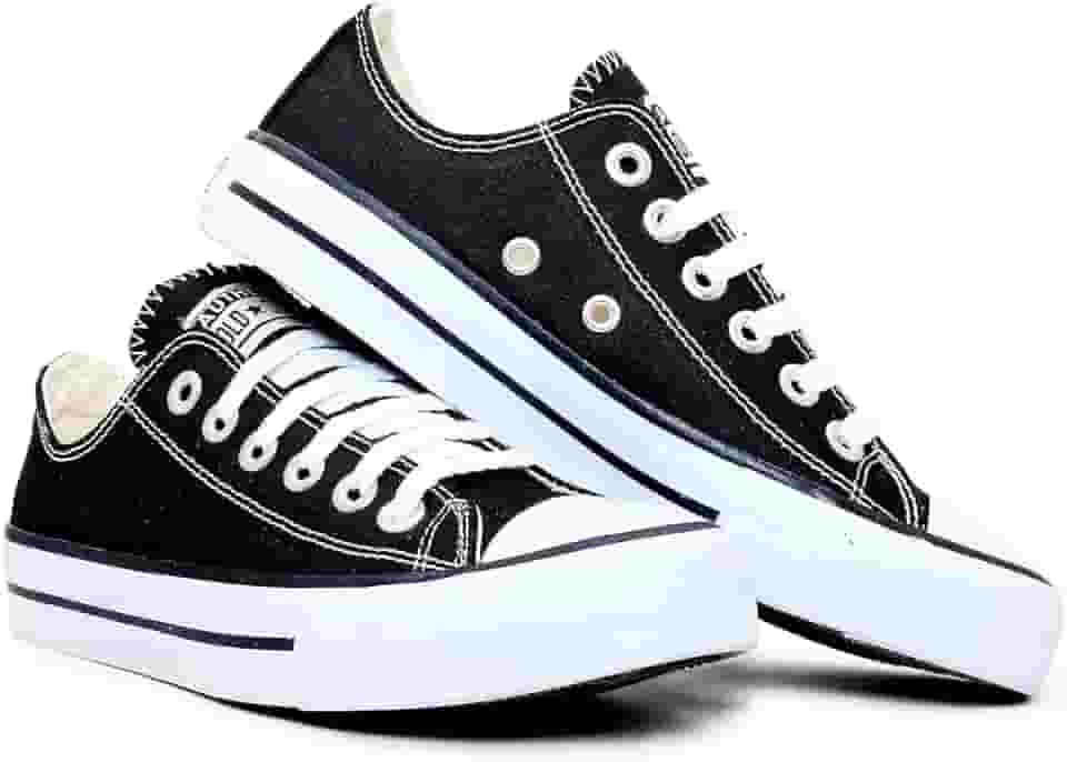 Tenis Casual Feminino Masculino All Kalum Star Vulcanizado Confortavel Sola Reta