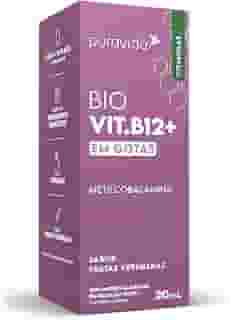 Puravida Vitaminas Bio Vit. B12+ Metilcobalamina Gotas Sabor Frutas Vermelhas 20ml