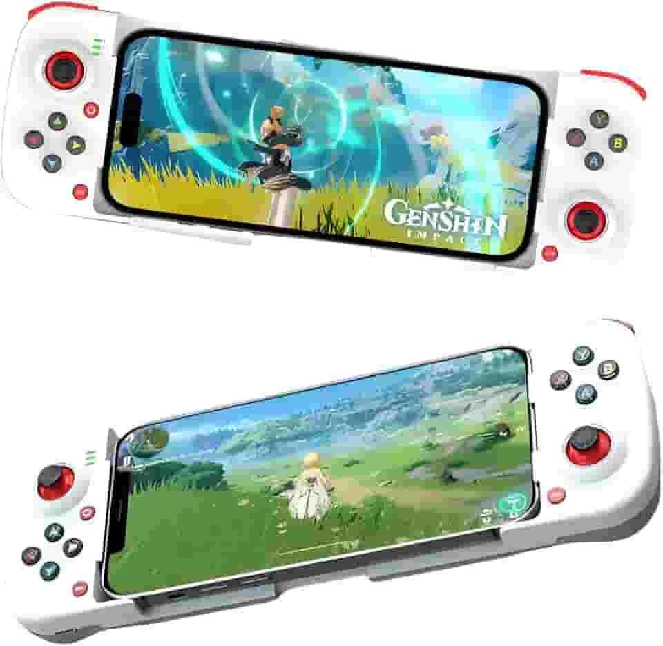 Gamepad D3 Bluetooth Controle para Celular Compatível com IOS, Andoid e PC [android,ios] (Branco)