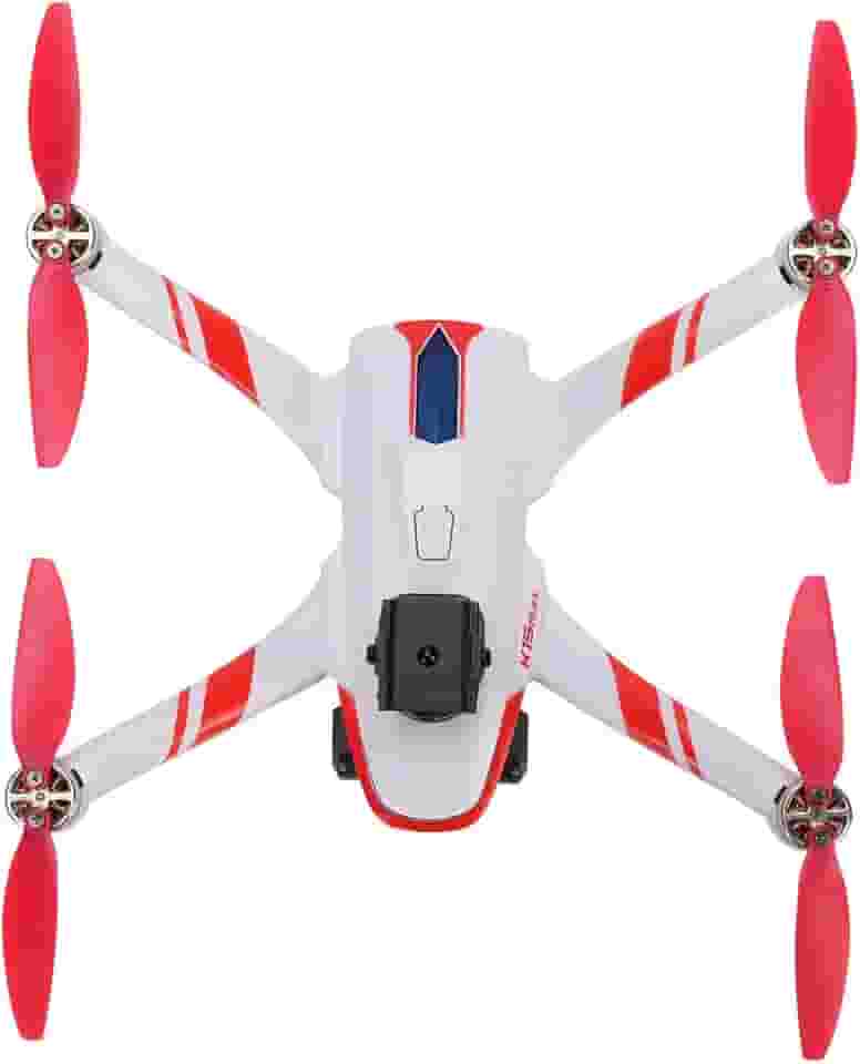Heayzoki Drone Com Câmera 4K para Iniciantes e Adultos, Quadcóptero Sem Escova de Evitação de Obstáculos de 4 Vias, Rolo de 360 ​​°, de Imagem Aérea Aprimorada para Fotografia Aérea (Vermelho)