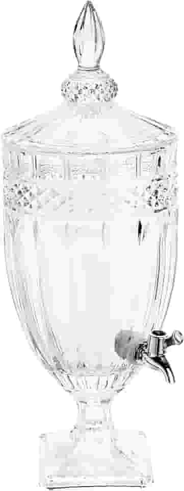 WOLFF - Suqueira de Cristal Ecológico com Pé e Tampa Brandon 4,5L