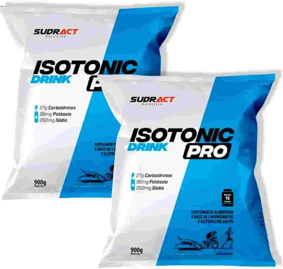 Kit 2x Repositor Isotonic Pro 900g Cada - Sudract (Limão)