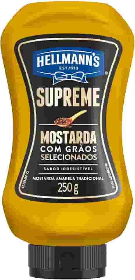 Hellmann's Mostarda Amarela SupremeTradicional Squeeze 250g
