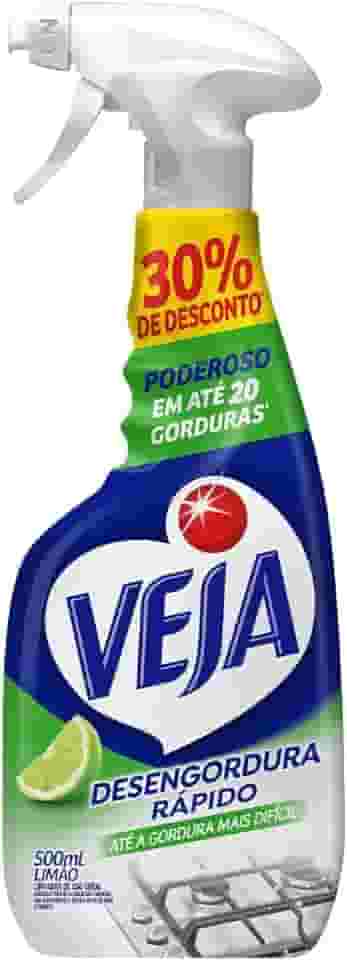 Veja Cozinha Limpador Desengordurante Pulverizador Limão 500ml