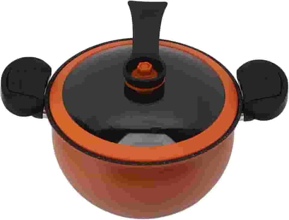 Fockety Panela de Pressão de Micro-ondas, 5L, Ferro, Antiaderente, 2kpa, Multiuso, Tampa Externa