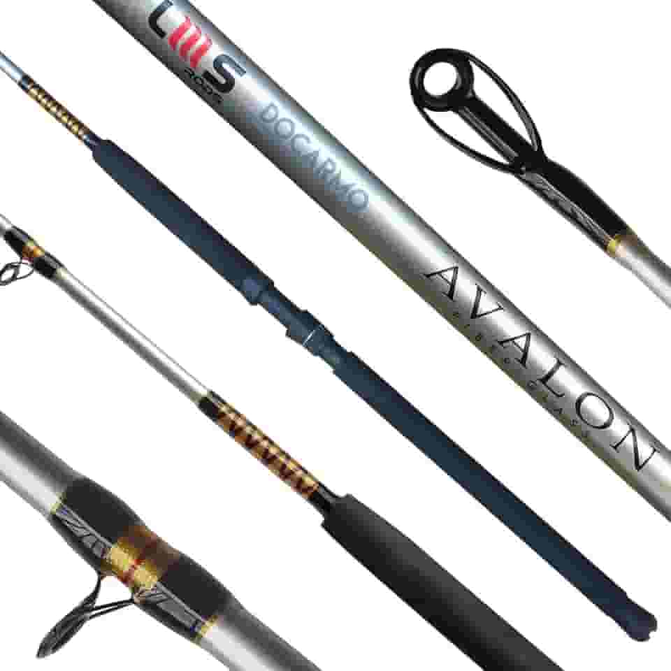 Vara para Carretilha Lumis Avalon 80lb 1,98 Inteiriça Maciça