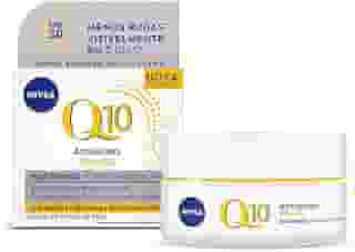 NIVEA Creme Facial Antissinais Q10 Power Dia FPS 30 50g - Reduz rugas e linhas de expressão, hidrata intensamente e é adequado para peles sensíveis, uso diurno