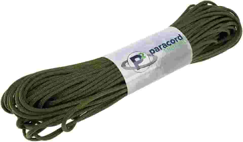 Paracord Planet Corda de paraquedas 550 Paracord - Certificado Tipo III MIL-C-5040