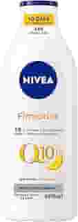 NIVEA Loção Hidratante Firmador Q10 + Vitamina C Todos os Tipos de Pele 400ml - Sua pele com mais firmeza e mais elasticidade em 10 dias, ainda hidratada e cheia de brilho, livre de flacidez