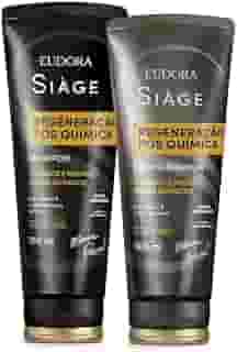 Eudora Kit Siàge Regeneração Pós Química: Shampoo 250ml + Condicionador 200ml