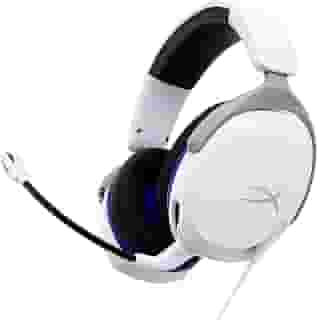 Headset Gamer HyperX Cloud Stinger 2 Core PS5 - para PlayStation, Headset Leve, Microfone com Função de Girar para Silenciar, Drivers de 40 mm, Branco (6H9B5AA)