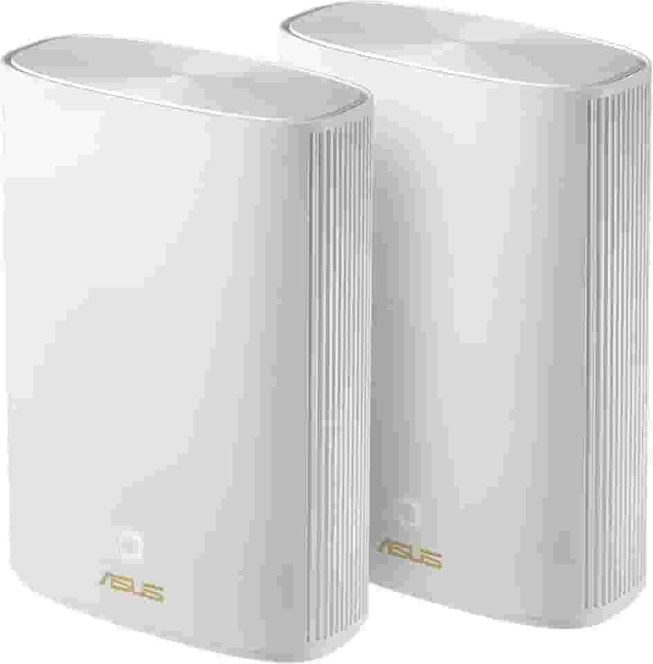 ASUS ZenWiFi AX Hybrid Powerline Mesh WiFi6 System (XP4) 2PK – Cobertura total da casa até 5.500 m² e 6+ salas para paredes grossas, AiMesh, segurança vitalícia gratuita, fácil configuração, padrão HomePlug AV2 MIMO