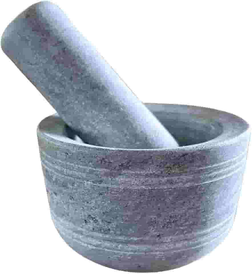 Pilão De Pedra Sabão Resistente Cumbuca Modelado