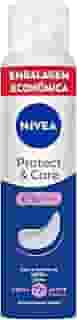 NIVEA Desodorante Aerossol Protect & Care 200ml - O equilíbrio perfeito entre proteção e cuidado para as suas axilas