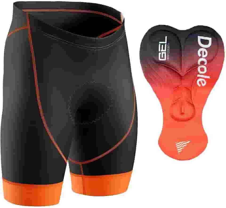 Bermuda Ciclismo Masculina de Compressão com Forro Gel D80