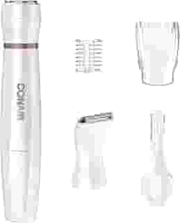 Depilador e Aparador Facial e Corporal Feminino Conair All-In-One - 5 Acessórios, Sem Fio, Pilha