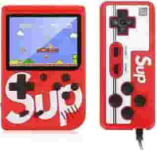 Console Portátil Retrô Sup – 400 Jogos Clássicos Anos 80 e 90 + Controle 2 Jogadores Box Game - TYDA