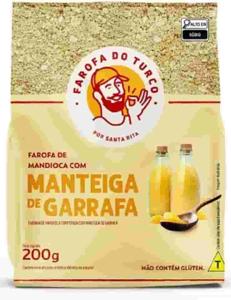 FAROFA DO TURCO POUCH MANTEIGA DE GARRAFA