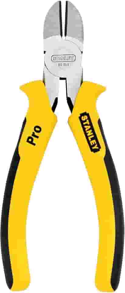 Stanley Alicate de Corte Diagonal Pro 152mm, Indicado para Cortar Cabos e Arames, Modelo 84054