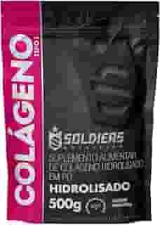 Colágeno Hidrolisado 500g - 100% Puro Importado - Soldiers Nutrition