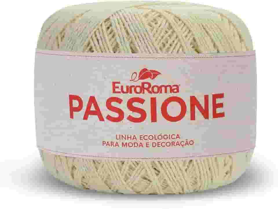 Barbante Passione, Cru, 8/5 Fios, 150 grs, Rolo com 396 Mts, Euroroma