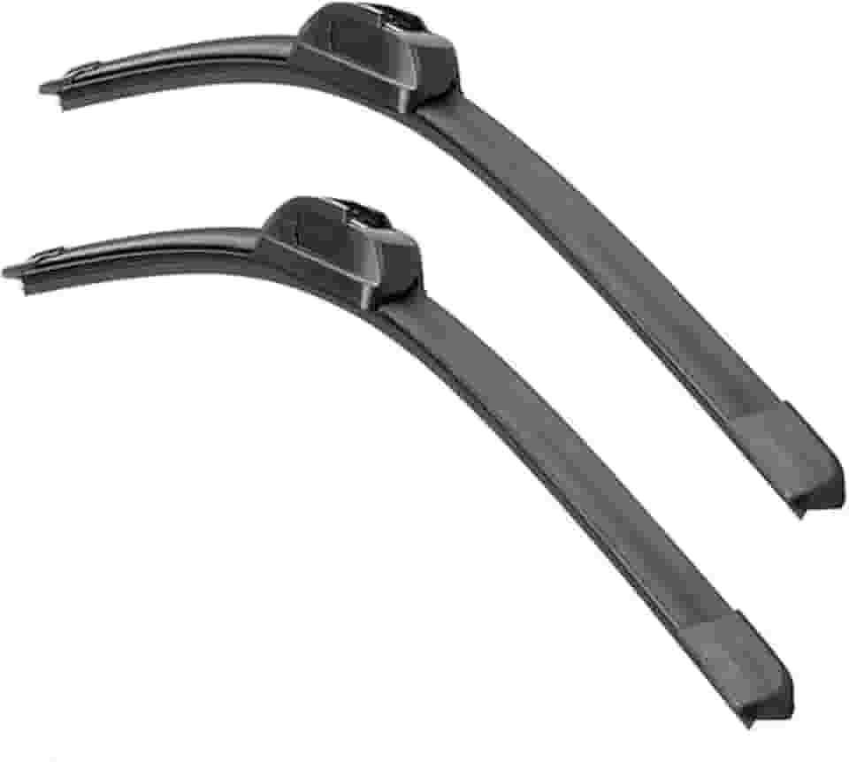 Par de Palhetas Limpador de Para-brisa 20' Polegadas de Silicone com Proteção para Chuva