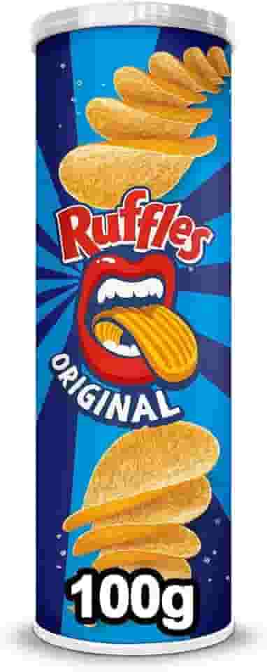 Salgadinho a Base De Batata Original Ruffles Tira Onda Elma Chips Tubo 100G