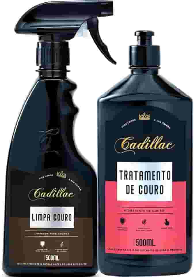 Limpador e Hidratante para Banco de Couro Tratamento Cadillac