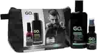 GO. Man Kit Necessaire Shampoo E Óleo Tree Barba E Cabelo Anti Coceira Previne A Caspa Natural Vegano Sem Sulfato Sem Sal Hidratante E Condicionante Com Necessaire Go Man 2 Produtos Em 1