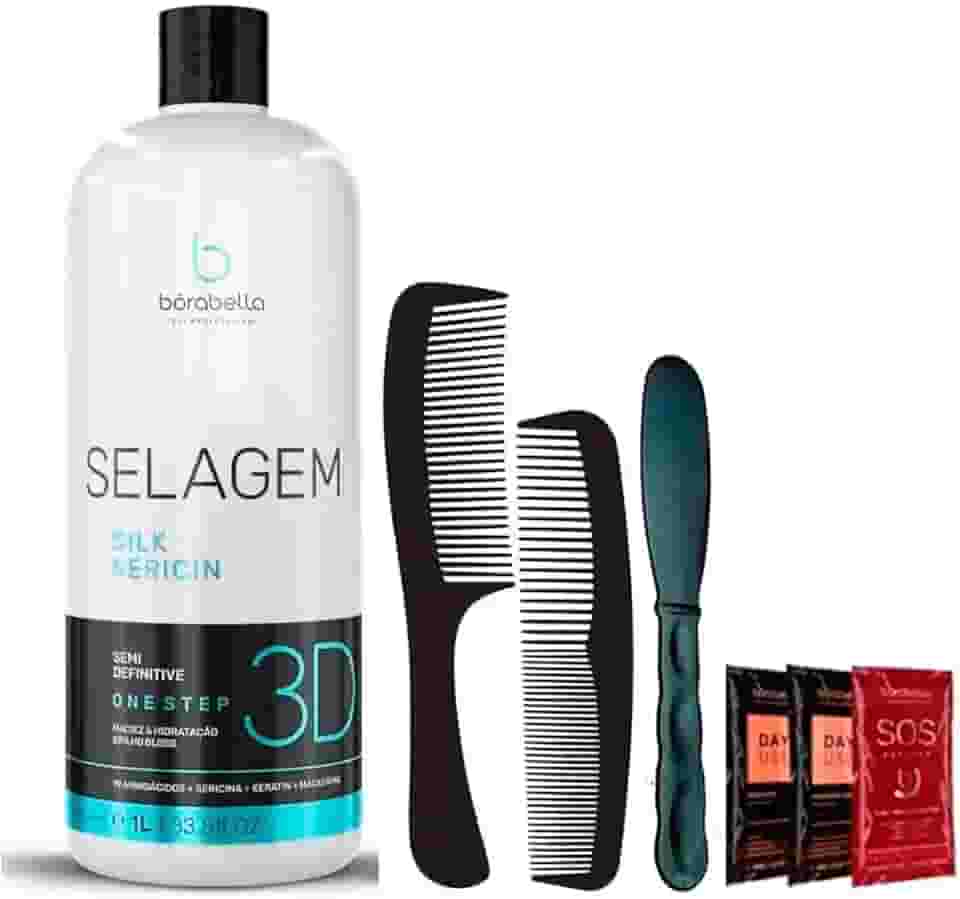 Selagem Semi Definitive Selamento Antifrizz 3D 1L