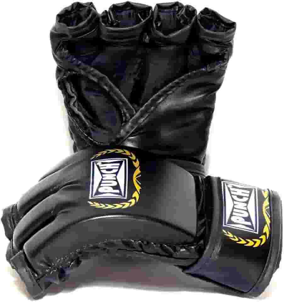 Luva Mma Couro Natural Punch