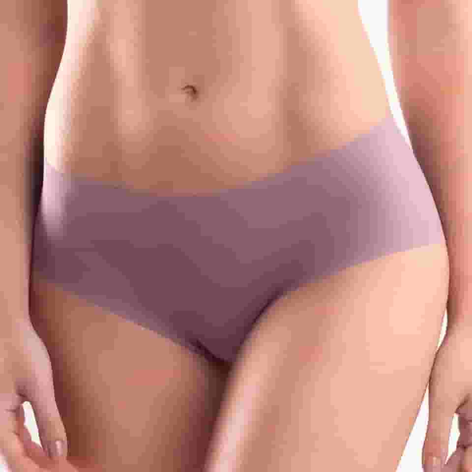 Calcinha Corte a Laser Microfibra Poliamida She by Mash Lateral Larga Forro Algodão Feminino