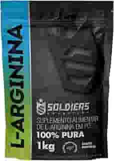 Arginina 1Kg - 100% Pura Importada - Soldiers Nutrition