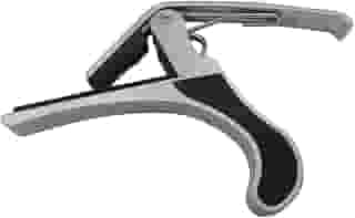 Capotraste Dolphin para Violão e Guitarra 10697 com Haste Longa, Prata