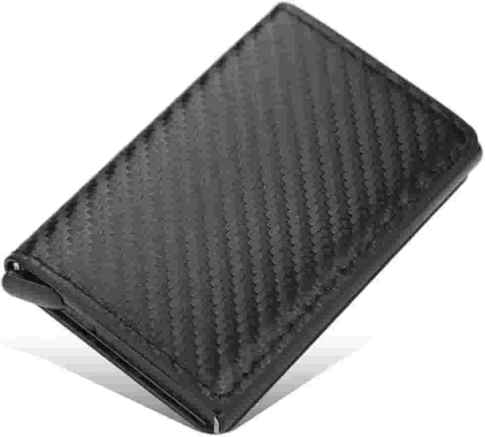 Carteira Porta Cartão Slim com Proteção Antifurto RFID Compacta Eficiente e Elegante