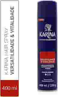 Karina Hair Spray Fixador 400 Ml Normal Grande Roxo