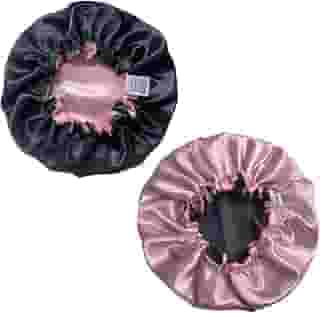 Touca De Cetim Antifrizz com Regulador Cabelo Cacheado Niale