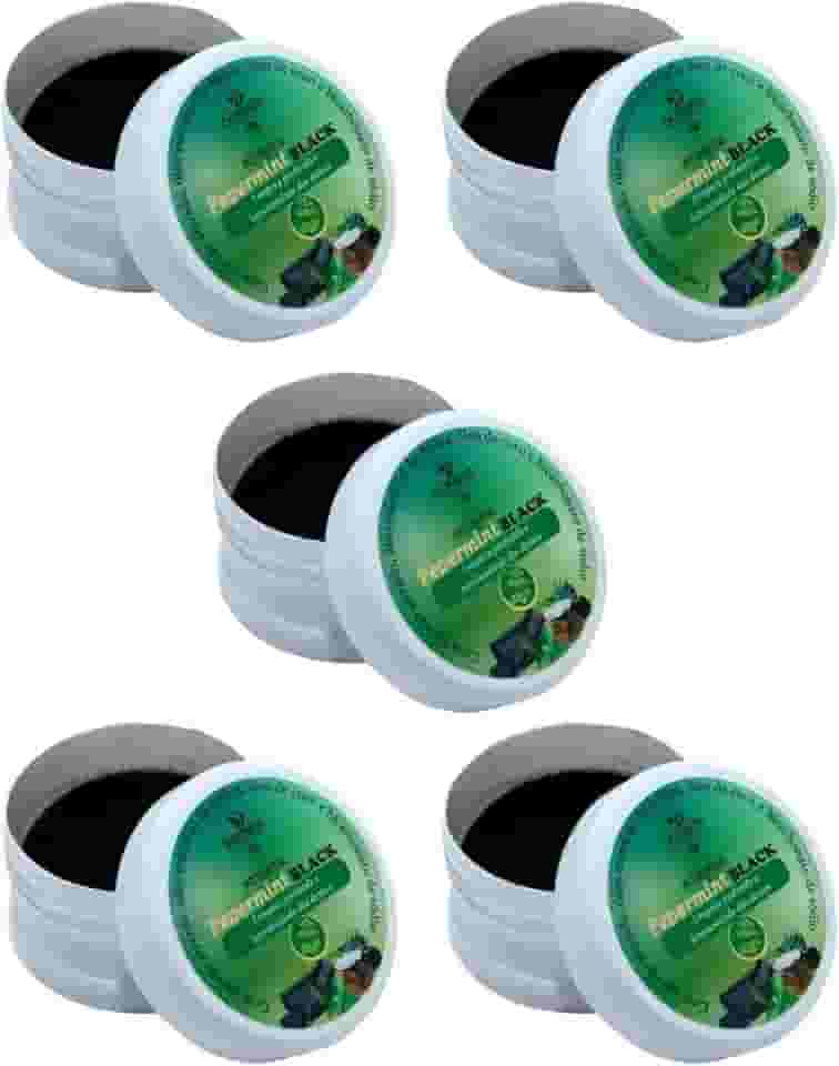 Kit 5 Pó Dental com Carvão Ativado Clareador de Dente Dokmos